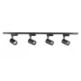 LED Schienenstrahler System STR-4X15W-B 15W 4 Spots 60W 5200lm 4000K Schwarz