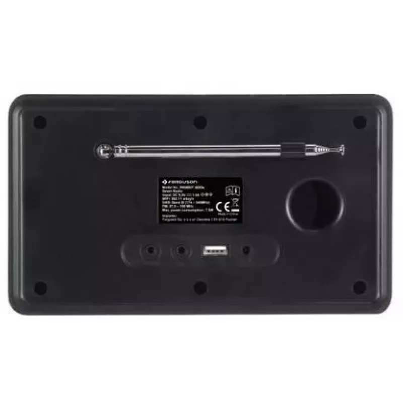 Ferguson Regent i200s Internetradio mit FM/DAB+/Spotify Connect, Schwarz