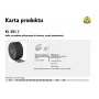 KINDERKRAFT ALOTEX B KL381J Schleifrolle, P120, 150mm x 50m, Braun