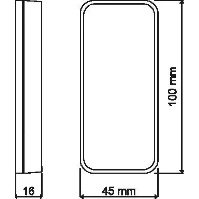 ROGER MCT80M-BLE Proximity Reader mit BLE, MIFARE, EM, RS485, Wiegand, OSDP, IP65