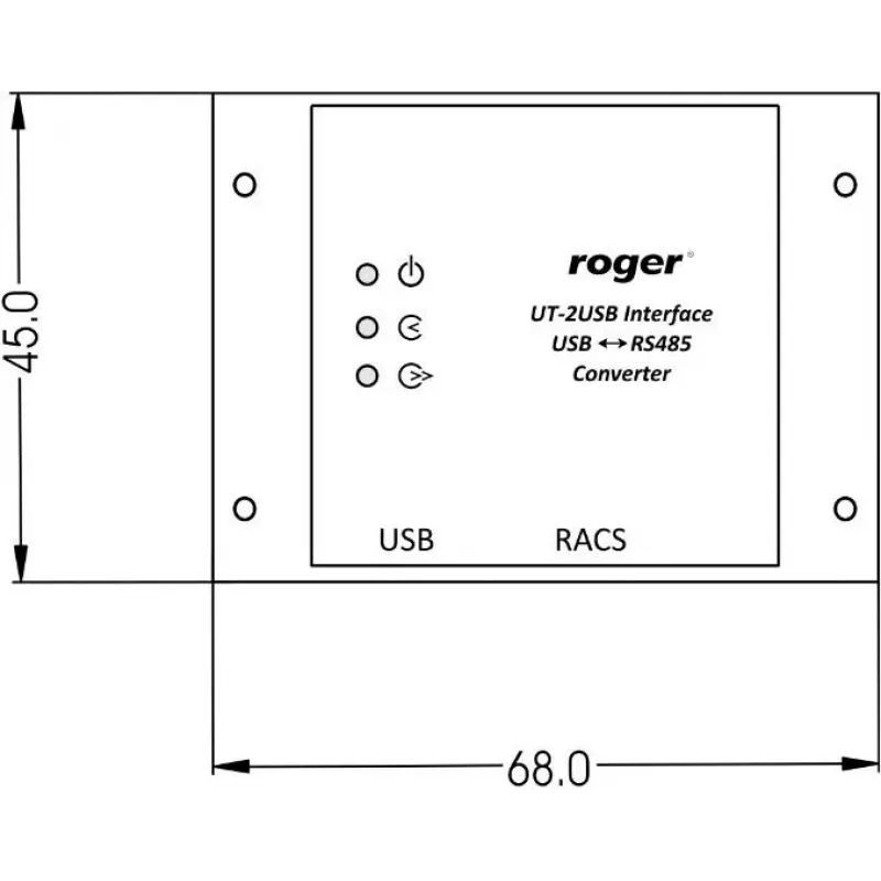 ROGER UT-2 USB Interface - Programmierkabel für Torantriebe