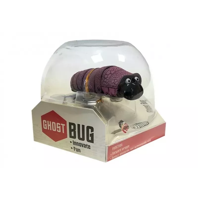 LEAN TOYS Infrarot-Raupe Hindernisvermeidung Lila