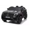 LEAN CARS Elektro-Kinderauto Mercedes GLC 63S QLS MP4 Schwarz lackiert