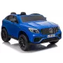 LEAN CARS Elektro-Kinderauto Mercedes GLC 63S QLS MP4 Blau lackiert
