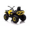 QUAD LOCK Electric Ride On Quad XMX607 für Kinder mit LED-Leuchten MP3 - Gelb