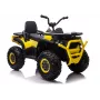 QUAD LOCK Electric Ride On Quad XMX607 für Kinder mit LED-Leuchten MP3 - Gelb