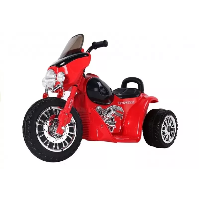 LEAN CARS Rotes Elektro-Kinder-Motorrad JT568