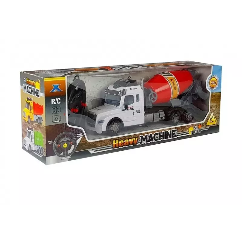 LEAN TOYS Betonmischer Funkfernsteuerung R/C Truck 1:20 Maßstab 2,4 GHz 10-Kanal