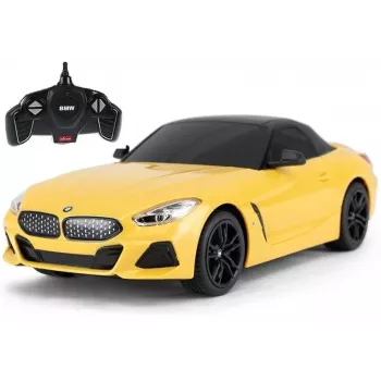 Ferngesteuertes Auto R/C BMW Z4 Roadster Rastar 1:18 Gelb