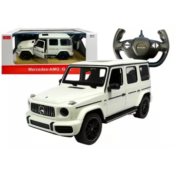 Mercedes G63 AMG Rastar Remote Controlled Off-Road Car R/C White 1:14