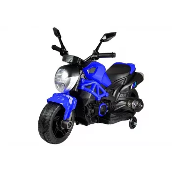LEAN CARS Electric Ride On Motorbike GTM1188 Blau