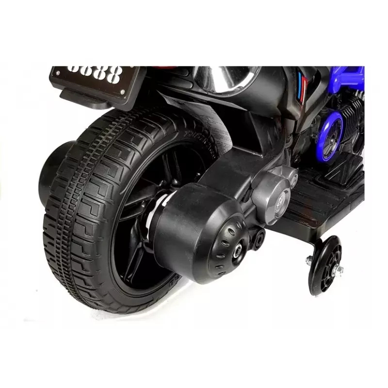 LEAN CARS Electric Ride On Motorbike GTM1188 Blau