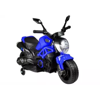 LEAN CARS Electric Ride On Motorbike GTM1188 Blau
