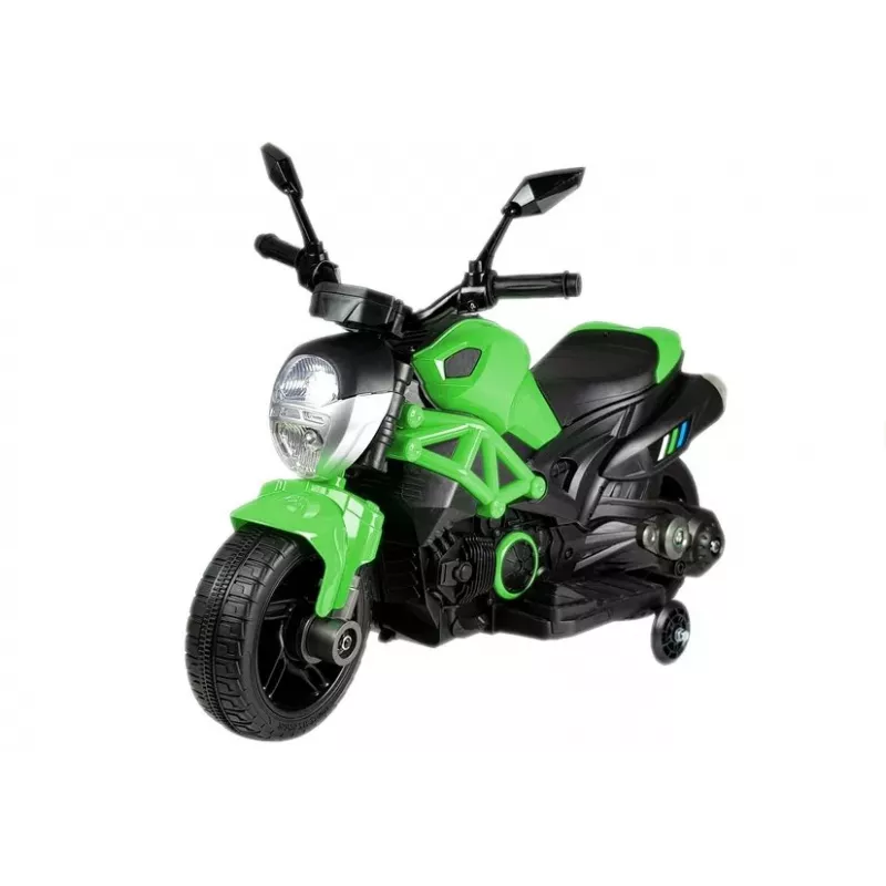 LEAN CARS Elektrisches Kinder-Motorrad GTM1188 Grün