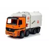LEAN TOYS Angetriebener Müllwagen Mülltonne