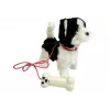LEAN TOYS Dog on a Leash Interaktiver Husky-Hund