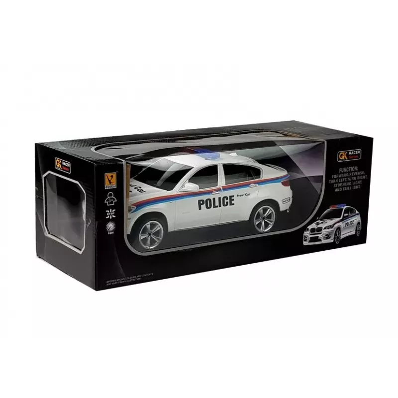 Ferngesteuertes Auto Polizei-Coupé R/C 4861 Lean Toys