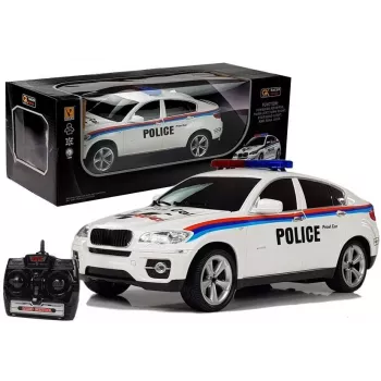 Ferngesteuertes Auto Polizei-Coupé R/C 4861 Lean Toys