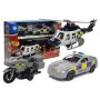 LEAN TOYS Polizei-Set mit Licht und Sound