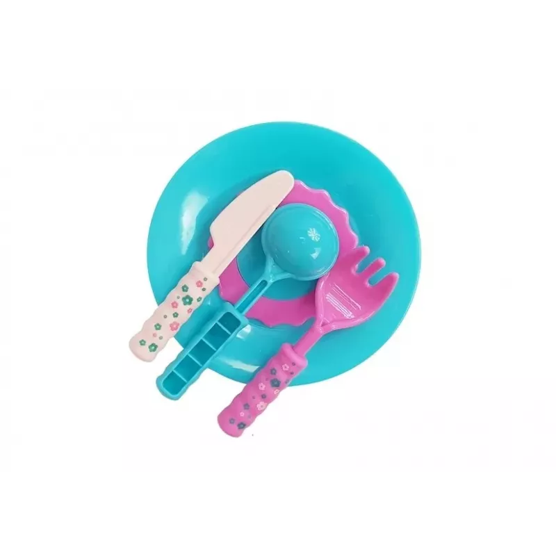 LEAN TOYS Set of Sweets Desserts Ice Cream Cookies Accessories - Pretend Play Food Set