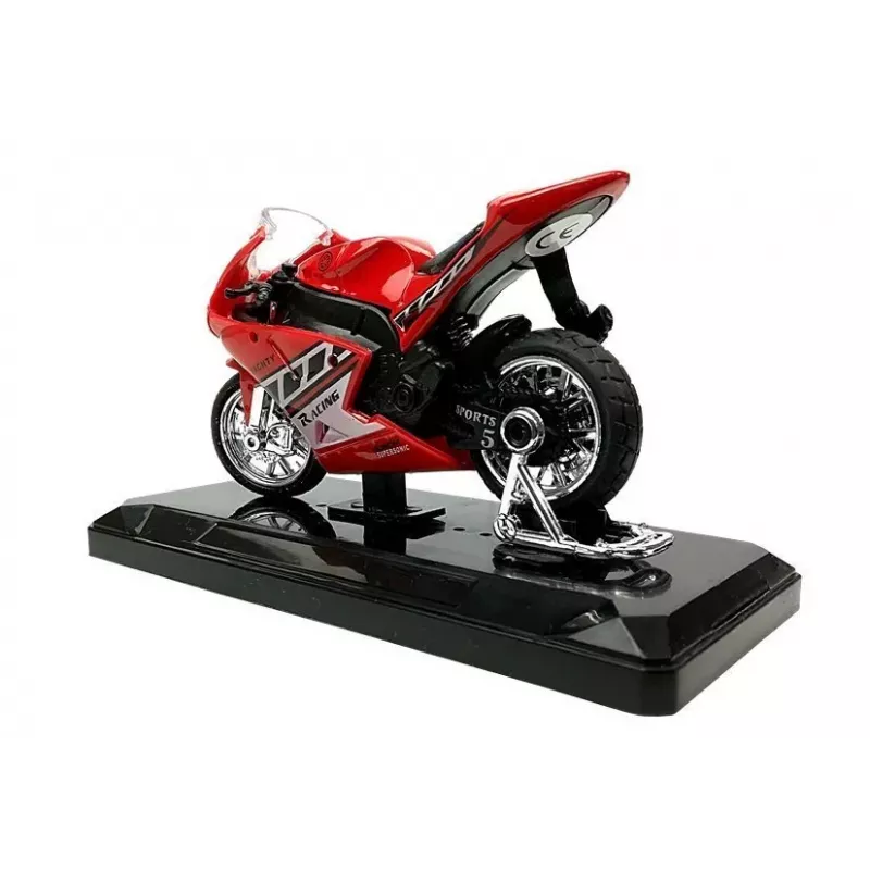 LEAN TOYS Sportmotorrad mit Sound 1:18 4 Farben