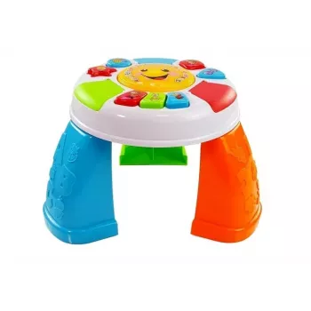 LEAN TOYS Lerntisch für Babys Bunt mit Geräuschen