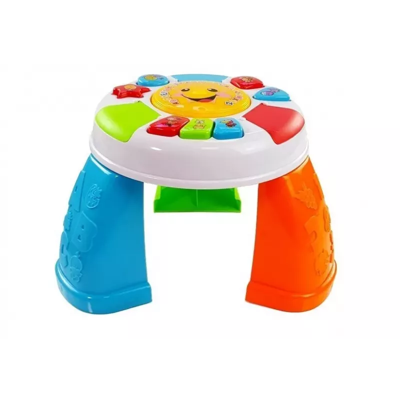 LEAN TOYS Lerntisch für Babys Bunt mit Geräuschen