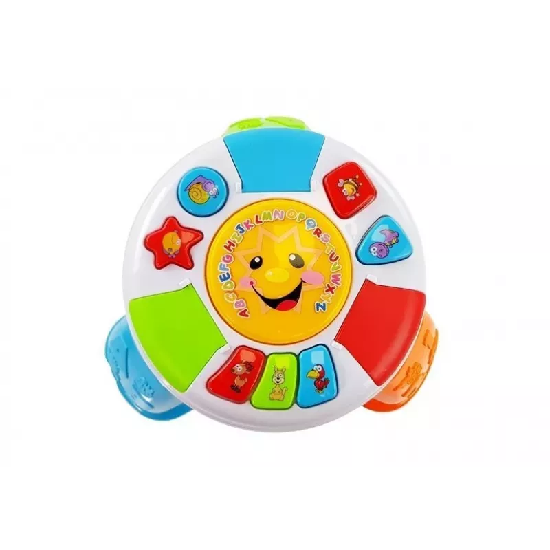 LEAN TOYS Lerntisch für Babys Bunt mit Geräuschen