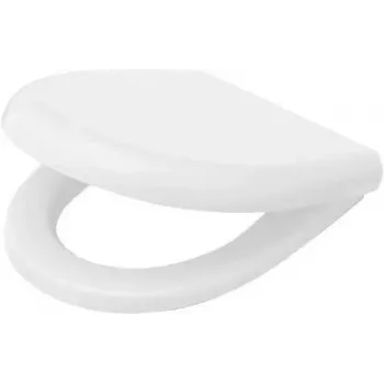 DEANTE Soft-Close Toilettensitz D-Form Weiß Duroplast Quick Release