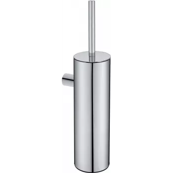 DEANTE Wand-WC-Bürstenset mit Keramikhalter, Schwarz und Chrom, Modernes Design