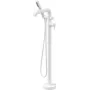 DEANTE Arnika Stand-Wannenarmatur mit Brauseset, Chrom
