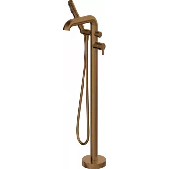 DEANTE Freestanding Badarmatur mit Brauseset Chrom