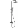 DEANTE Arnika Regenbrausesystem mit Mischbatterie, Chrom, 250 mm