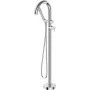 DEANTE Stand-Wannenarmatur mit Brausegarnitur - Chrom, Standmontiert, Messing