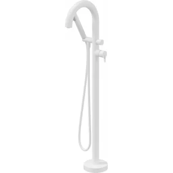DEANTE Stand-Wannenarmatur mit Brauseset - Schwarz Matt