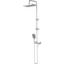 DEANTE Duschkopf mit Mischbatterie - Einhebel-Wandmontage Chrom Duschset mit 150 cm Schlauch