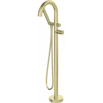 DEANTE Freestanding Badewannenarmatur mit Brauseset - Schwarz Matt