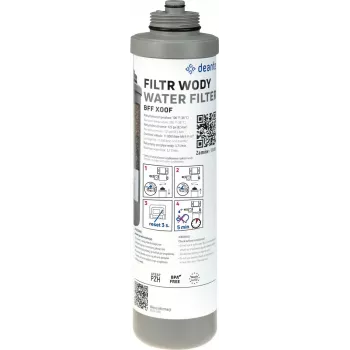 DEANTE Wasserfilterpatrone - Aktivkohle & Ionenaustauscherharz - 1 Packung