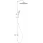 DEANTE Regenbrausesystem mit Einhebelmischer, rund 250 mm, Schwarz Matt