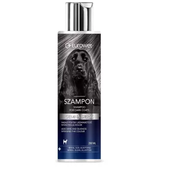 EUROWET Dark Coat Shampoo für Hunde 200ml