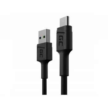 Green Cell GC PowerStream Fast Charging Ultra Charge USB-A auf USB-C Kabel 30cm
