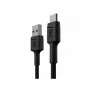 Green Cell GC PowerStream Fast Charging Ultra Charge USB-A auf USB-C Kabel 30cm