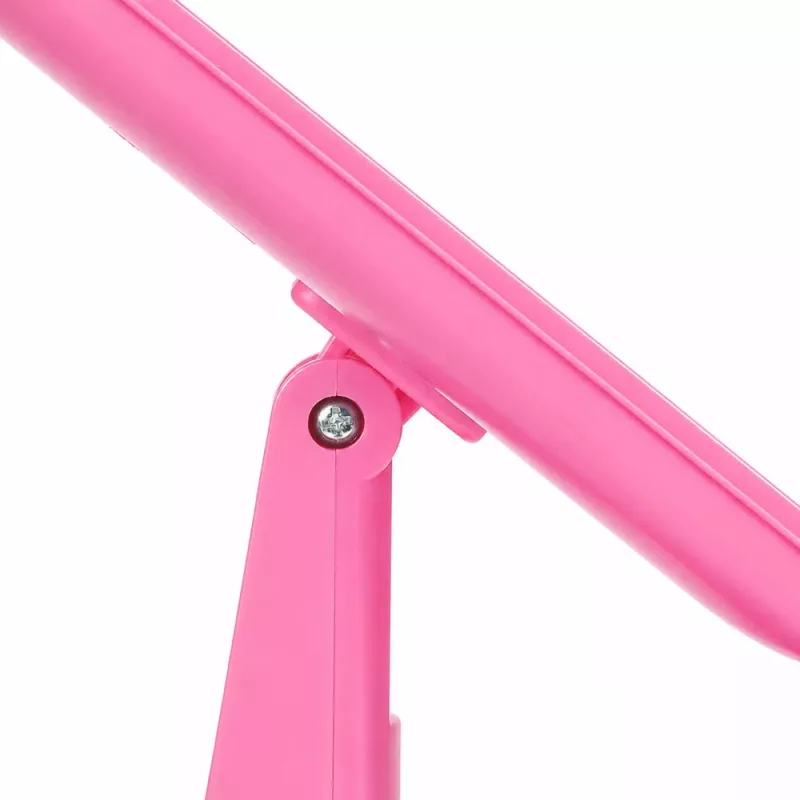 LEAN LED Kosmetikspiegel klappbar vergrößernd Touch-Drehung Pink
