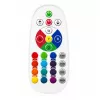 LEAN Dekorative Nachtlampe LED RGB Aquarium mit Fischen 16 Farben USB Weiß