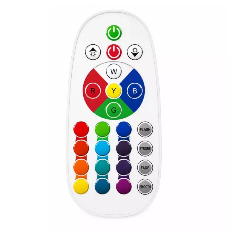 LEAN Dekorative Nachtlampe LED RGB Aquarium mit Fischen 16 Farben USB Weiß