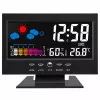 LEAN Digital Clock mit Innenraum-Thermometer und Hygrometer LED Wetterstation