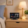 LEAN Digital Clock mit Innenraum-Thermometer und Hygrometer LED Wetterstation