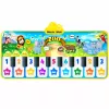 LEAN TOYS Interaktive Tanzmatte Klavier Zootiere 10 Melodien 126 cm