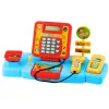 LEAN TOYS Interaktiver Supermarkt-Einkaufswagen mit Scanner und Waage