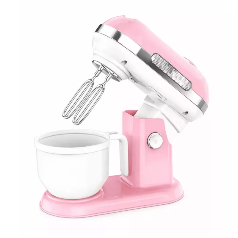 LEAN TOYS Set kleiner Haushaltsgeräte für Kinder: Batteriebetriebene Küchenmaschinen mit Licht und Sound